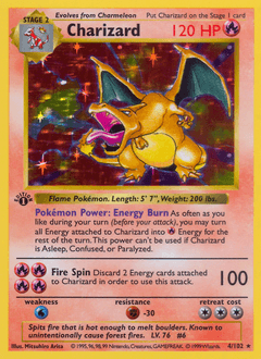 Charizard Base Set Card